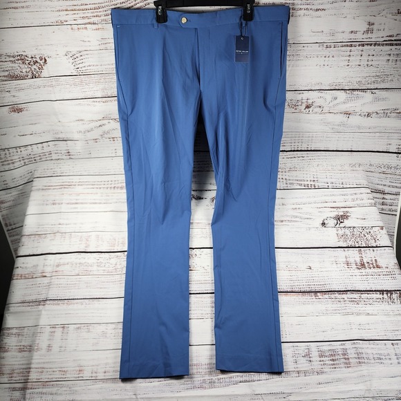 Peter Millar Other - NWT Peter Millar Crown Crafted Stretch Golf Pants Mens 42x34 Lunar Blue